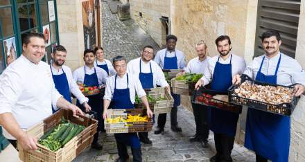 Le Chef et ses Equipes - Restaurant Logis de la Cadène